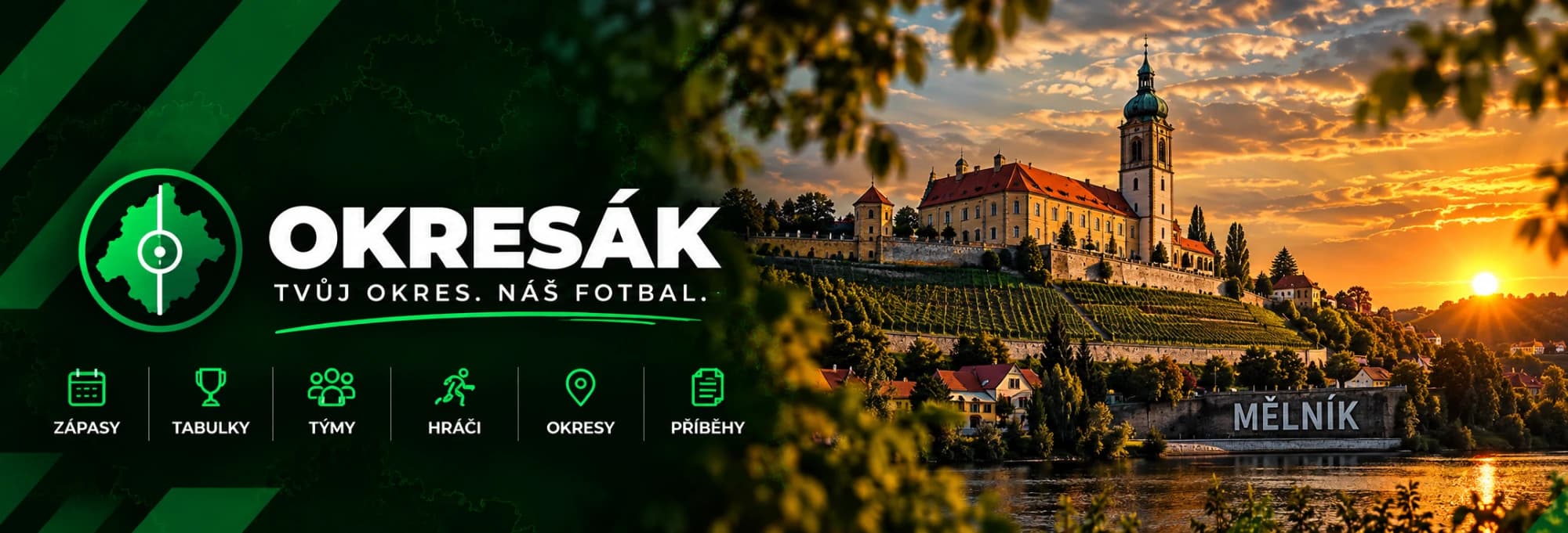 Okresák — okres Mělník