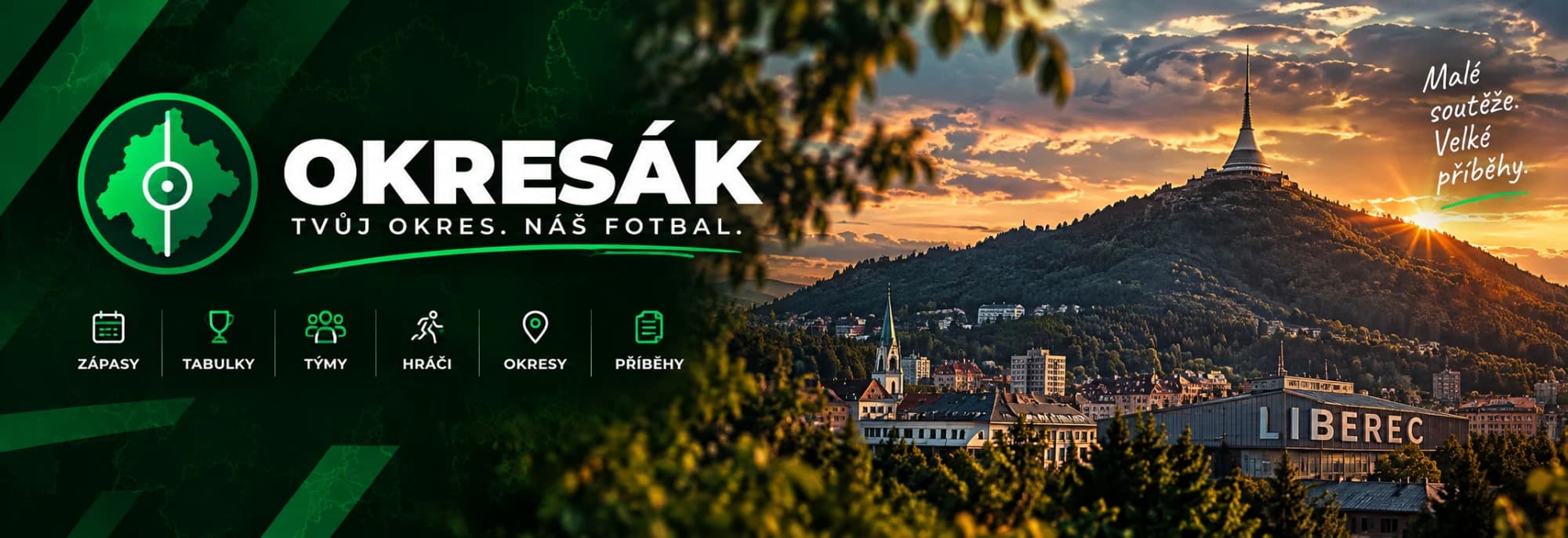Okresák — okres Liberec